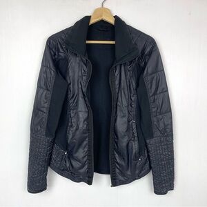 Lululemon Run Bundle Up Black Zip Jacket